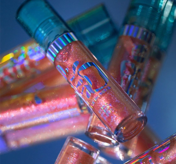 Нажмите на картинку, чтобы ее увеличить Bell x Red Lipstick Monster Ultra Sparkly Gloss блеск для губ с блестками 02 Sunny 4 г