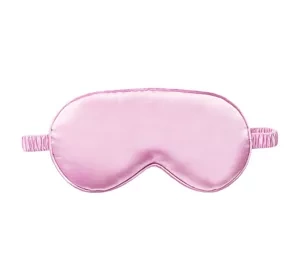 ECARLA АТЛАСНАЯ МАСКА ДЛЯ СНА ТЕМНО-РОЗОВЫЙ OPK10CR