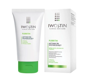 IWOSTIN PURRITIN АКТИВНИЙ ГЕЛЬ ДЛЯ ВМИВАННЯ ОБЛИЧЧЯ 150МЛ
