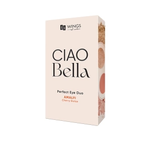 AA CIAO Bella мини-паллетка теней для век 02 Neo Peach + Opal Sunset 2 x 1.2 г