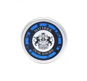 DEAR BARBER MATTIFIER МАТИРУЮЩАЯ ПАСТА ДЛЯ ВОЛОС СИЛЬНАЯ ФИКСАЦІЯ 20МЛ