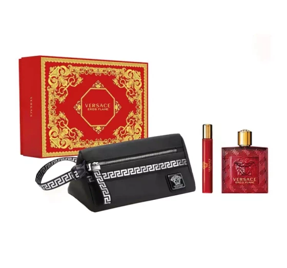 VERSACE EROS FLAME ПАРФУМОВАНА ВОДА 100МЛ + 10МЛ + КОСМЕТИЧКА