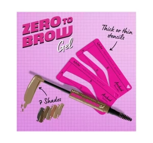 NYX PROFESSIONAL MAKEUP ZERO TO BROW ГЕЛЬ ДЛЯ БРОВЕЙ 05 ASH BROWN 2МЛ