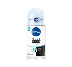 NIVEA BLACK & WHITE INVISIBLE PURE КУЛЬКОВИЙ АНТИПЕРСПІРАНТ