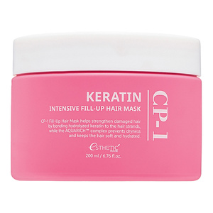 CP-1 Esthetic House Keratin Intensive Fill-Up Hair Mask интенсивно восстанавливающая маска для сухих и ломких волос с кератином 200 мл