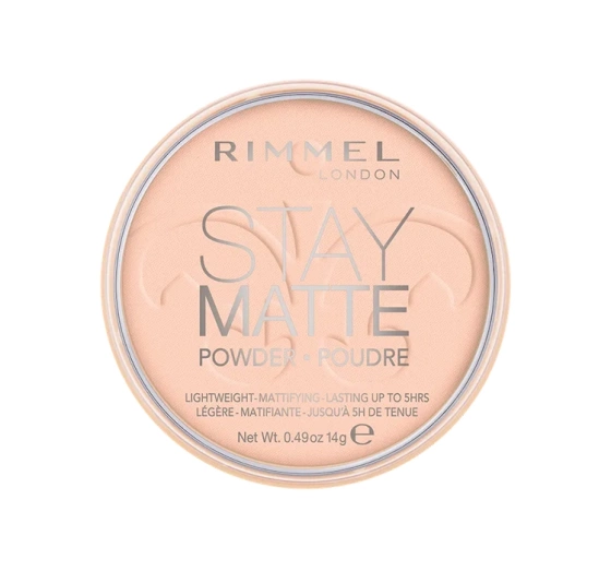RIMMEL STAY MATTE МАТУЮЧА ПУДРА PINK BOLSSOM 002