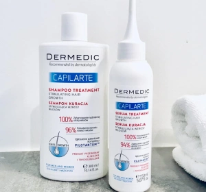 DERMEDIC CAPILARTE НАБОР ДЛЯ СТИМУЛЯЦИИ РОСТА ВОЛОС ШАМПУНЬ + СЫРОВАТКА