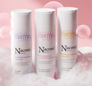 Nacomi Next Level Dermo зміцнюючий та відновлюючий шампунь для волосся 250 мл