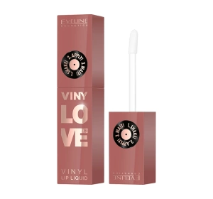 Eveline Cosmetics Vinylove жидкая помада с виниловым покрытием 04 Peachy 4 мл