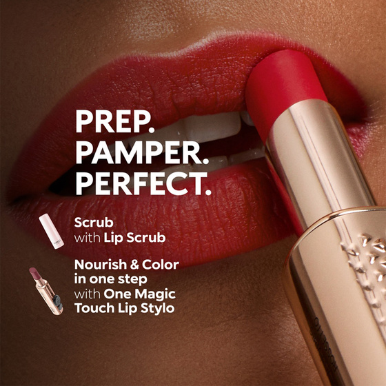 KIKO Milano One Magic Touch Lip Stylo полуматовая увлажняющая помада для губ 05 Brick The Rules 2,5 г