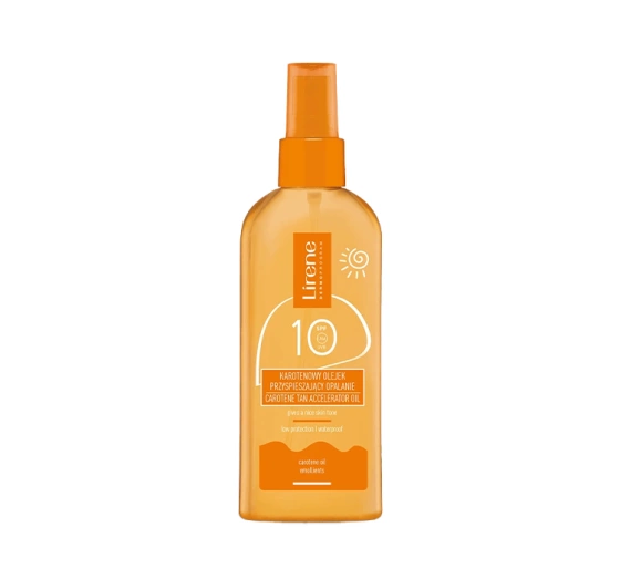 LIRENE Каротинова олія для засмаги SPF10 (спрей) 150 мл
