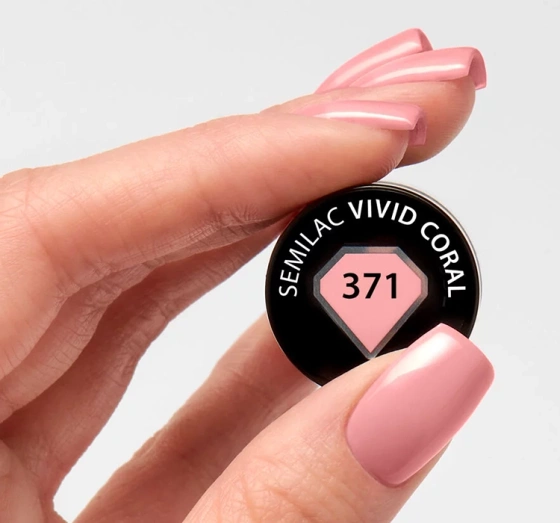 SEMILAC ENDLESS SUMMER ГЕЛЬ-ЛАК UV 371 VIVID CORAL 7МЛ