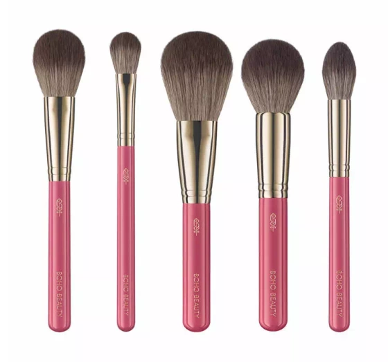 BOHO BEAUTY ROSE TOUCH НАБІР 5 ПЕНЗЛІВ ДЛЯ МАКІЯЖУ