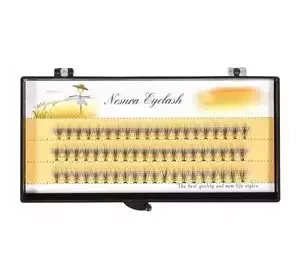 SLEEK SHINE NESURA ШЕЛКОВЫЕ ИСКУССТВЕННЫЕ РЕСНИЦЫ ПУЧКИ 11MM