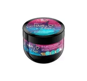 EVELINE HAIR 2 LOVE ОЛІЙНА МАСКА ДЛЯ ПОШКОДЖЕННЯ, СУХОГО, МАТОВОГО ВОЛОССЯ З ВИСОКИМ РІВНЕМ ПОРИСТОСТІ 300МЛ