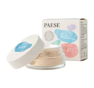 PAESE MINERALS МИНЕРАЛЬНОЕ МАТИРУЮЩЕЕ ТОНАЛЬНОЕ СРЕДСТВО 101W BEIGE 7Г
