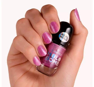ESSENCE HOLO BOMB ЛАК ДЛЯ НІГТІВ 02 HOLO MOLY 8МЛ