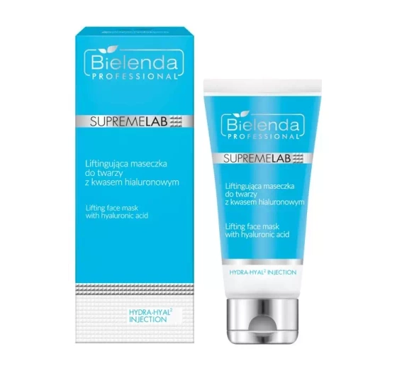 BIELENDA PROFESSIONAL SUPREMELAB HYDRA-HYAL2 ЛІФТИНГУЮЧА ГІАЛУРОНОВА МАСКА 70МЛ
