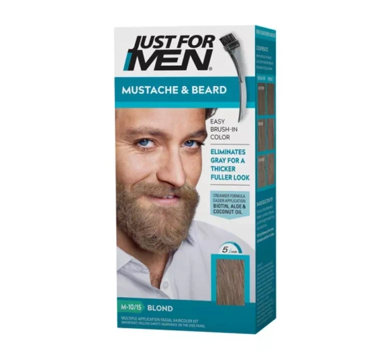 JUST FOR MEN ГЕЛЬ ДЛЯ ОКРАШИВАНИЯ ВОЛОС И БОРОДЫ M-10 SANDY BLONDE