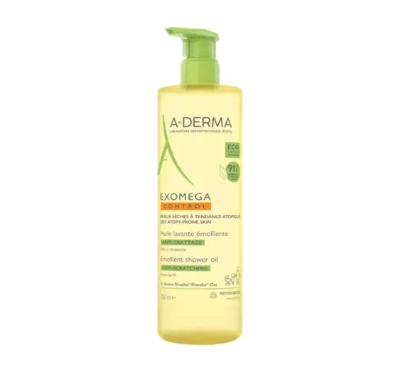 A-DERMA EXOMEGA CONTROL ПОМ'ЯКШУВАЛЬНА ОЛІЙКА ДЛЯ ДУШУ 750 МЛ