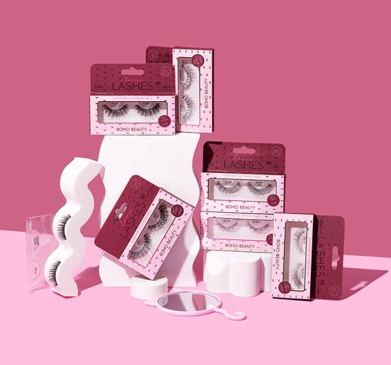 Натисніть на картинку, щоб її збільшити BOHO BEAUTY FANCY LOOK НАКЛАДНІ ВІЇ 3D FL-05 MARRY ME