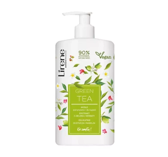 LIRENE GREEN TEA МИЛО ДЛЯ КУПАННЯ І ДУШУ 500МЛ