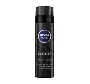 NIVEA MEN DEEP ПЕНКА ДЛЯ БРИТЬЯ С УГЛЕМ 200МЛ