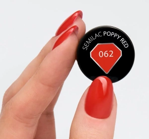 SEMILAC ГЕЛЬ-ЛАК UV HYBRID POPPY RED 062