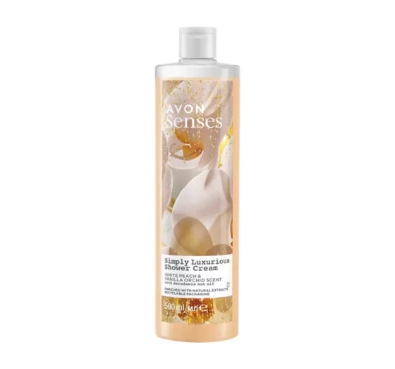 AVON SENSES SIMPLY LUXURIOUS ГЕЛЬ ДЛЯ ДУШУ 500МЛ