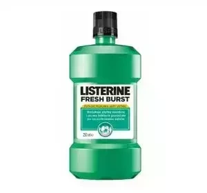 LISTERINE ЖИДКОСТЬ ДЛЯ ПОЛОСКАНИЯ РОТОВОЙ ПОЛОСТИ FRESH BURST 250МЛ