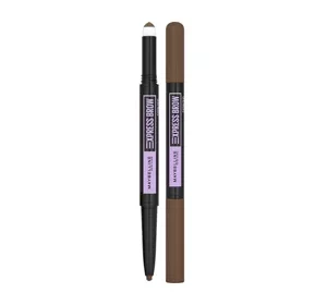 MAYBELLINE EXPRESS BROW SATIN DUO ДВУХСТОРОННИЙ КАРАНДАШ ДЛЯ БРОВЕЙ BRUNETTE