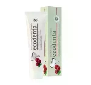 ECODENTA Освежающая зубная паста с клюквой 100 мл