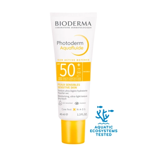 Натисніть на картинку, щоб її збільшити Bioderma Photoderm Aquafluide ультралегкий флюїд SPF50+ Clear 40мл