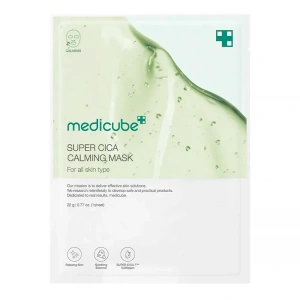 Medicube Super Cica Calming Mask успокаивающая тканевая маска с азиатской центеллой 22 г