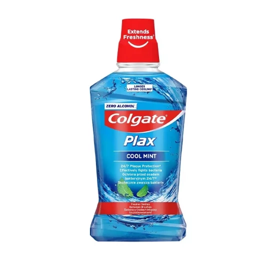 Нажмите на картинку, чтобы ее увеличить COLGATE PLAX СРЕДСТВО ДЛЯ ПОЛОСКАНИЯ РОТОВОЙ ПОЛОСТИ COOL MINT 500МЛ