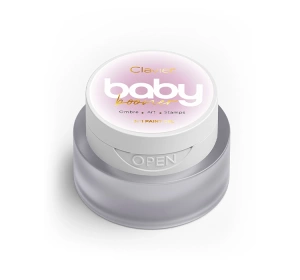 Clavier Nailsology Baby Boomer Sparkle універсальний гель для нігтів 3в1 S01 Shimmer 3 г