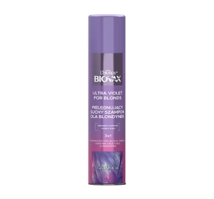 BIOVAX ULTRA VIOLET FOR BLONDS СУХИЙ ШАМПУНЬ ДЛЯ ВОЛОССЯ 200МЛ
