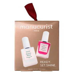 Manucurist Tiny but Shiny набор мини-лаков для ухода за ногтями Active