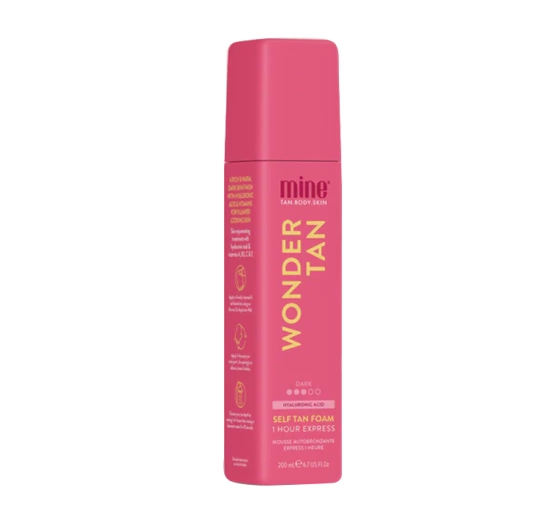 TANEXPERT MINETAN WONDER TAN ПІНКА ДЛЯ АВТОЗАСМАГИ 200МЛ