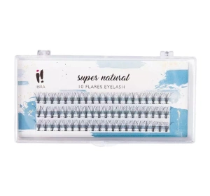 IBRA ПУЧКОВЫЕ НАКЛАДНЫЕ РЕСНИЦЫ NATURALS C0,07 11ММ