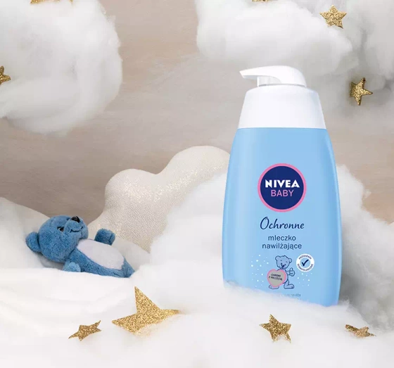 NIVEA BABY ЗВОЛОЖУВАЛЬНЕ ОКСАМИТОВЕ МОЛОЧКО 500МЛ
