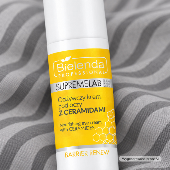 Натисніть на картинку, щоб її збільшити BIELENDA PROFESSIONAL SUPREMELAB BARRIER RENEW ЖИВИЛЬНИЙ КРЕМ ПІД ОЧІ З КЕРАМІДАМИ 15МЛ