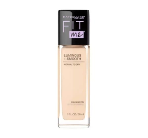 MAYBELLINE FIT ME LUMINOUS + SMOOTH ТОНАЛЬНИЙ ЗАСІБ 105 NATURAL IVORY 30МЛ