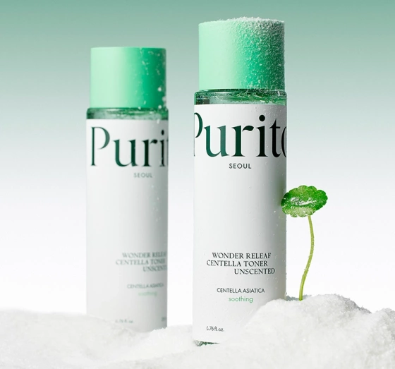 Purito Wonder Releaf Centella тоник для лица без ароматизаторов 30 мл
