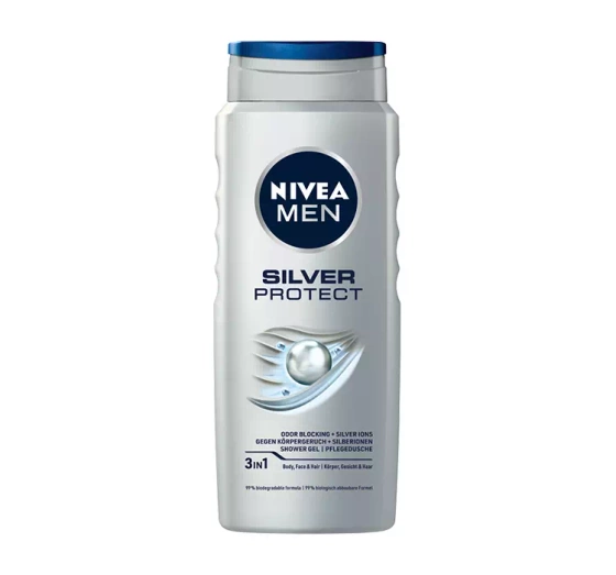 NIVEA MEN SILVER PROTECT ГЕЛЬ ДЛЯ ДУША 500МЛ