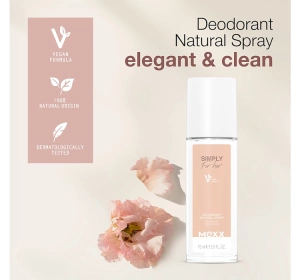 MEXX SIMPLY FOR HER DEODORANT NATURAL SPRAY ДЕЗОДОРАНТ 75МЛ