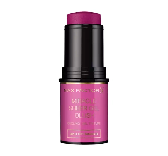 MAX FACTOR MIRACLE SECOND SKIN РУМ'ЯНА-СТІК 002 FLIRTY MAGENTA 8Г