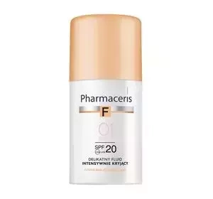 PHARMACERIS F COVERAGE CORRECTION ЛЕГКИЙ ІНТЕНСИВНО КРИЮЧИЙ ФЛЮЇД SPF 20 01 IVORY 30МЛ