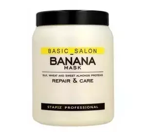 STAPIZ BASIC SALON BANANA МАСКА ДЛЯ ВОЛОС 1Л