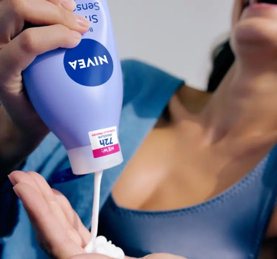 NIVEA РАЗГЛАЖИВАЮЩЕЕ МОЛОЧКО ДЛЯ ТЕЛА ДЛЯ СУХОЙ КОЖИ 400МЛ